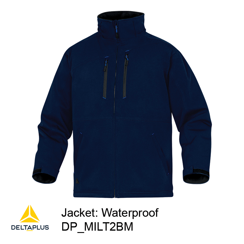 DP_MILT2BM - Waterproof-Breathable Stretch Parka with Windproof Mitt