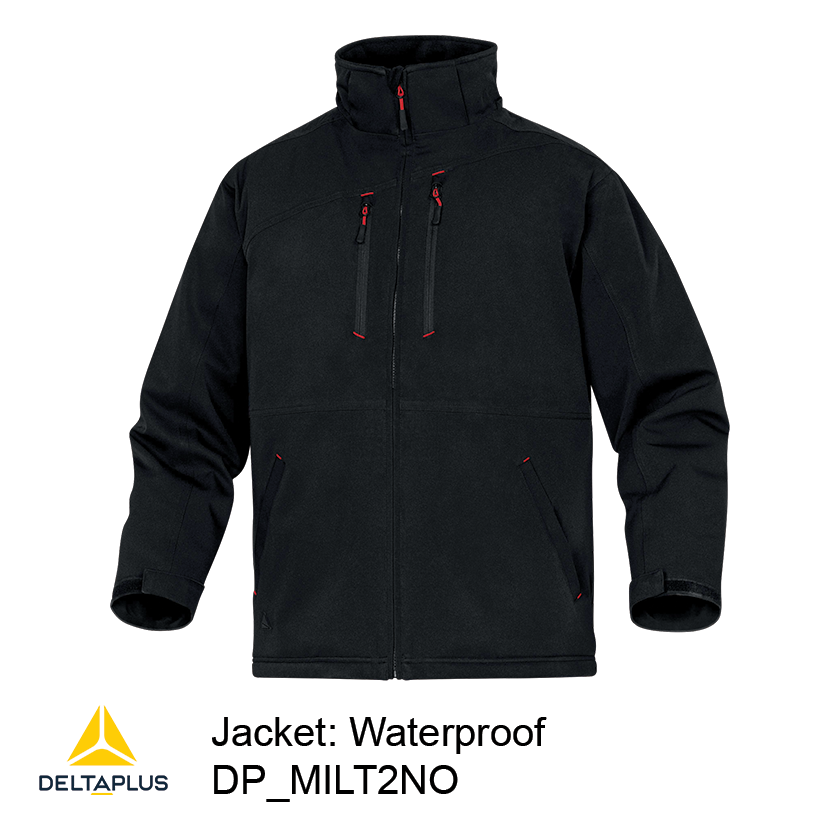 DP_MILT2NO - Waterproof-Breathable Stretch Parka with Windproof Mitt