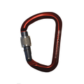 KARBNR029 Karabiner - Alloy Screw Gate Red Kong
