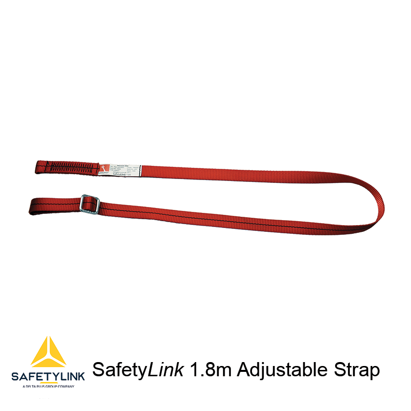 REC.LANYRD003 Belay Strap - Adjustable 1.8m for use to rig abseil and belay ropes