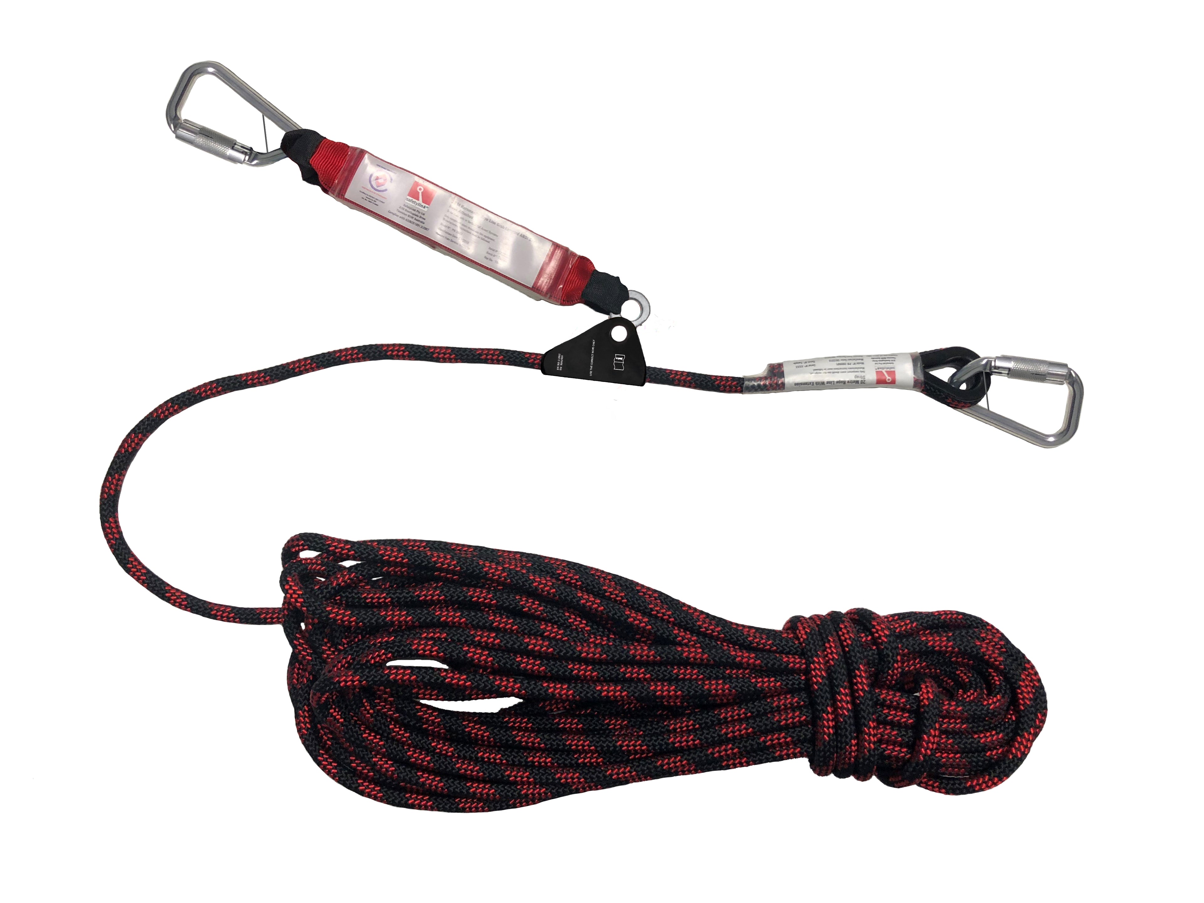 ROPELN030 RopeLine 30m with Rope Adjuster and Energy Absorber