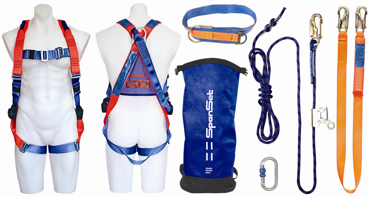 Roof Workers Kit for working at heights